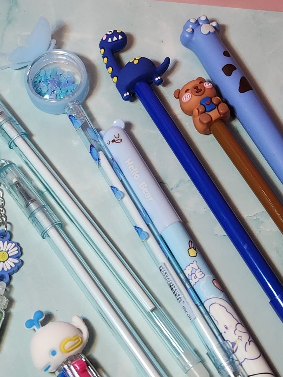 Lot de 9 Stylos Mignons