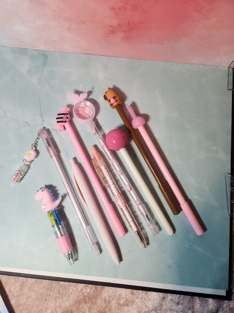 Lot de 9 Stylos Mignons