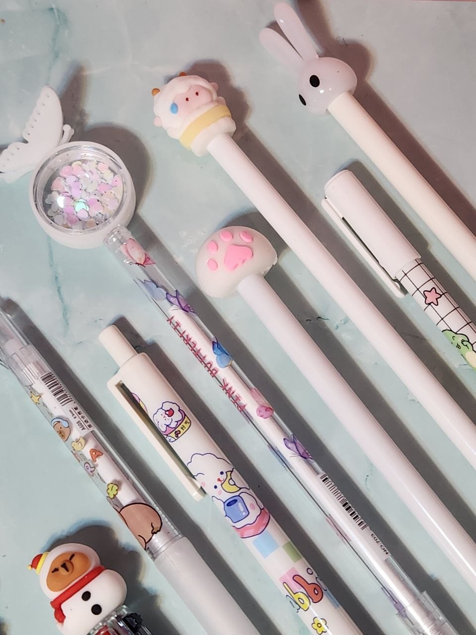 Lot de 9 Stylos Mignons