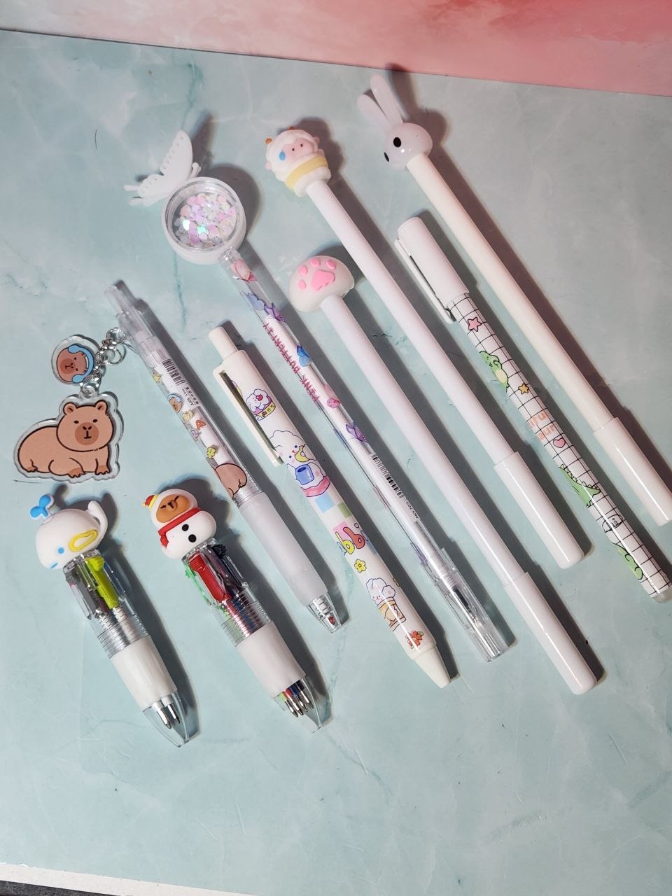 Lot de 9 Stylos Mignons