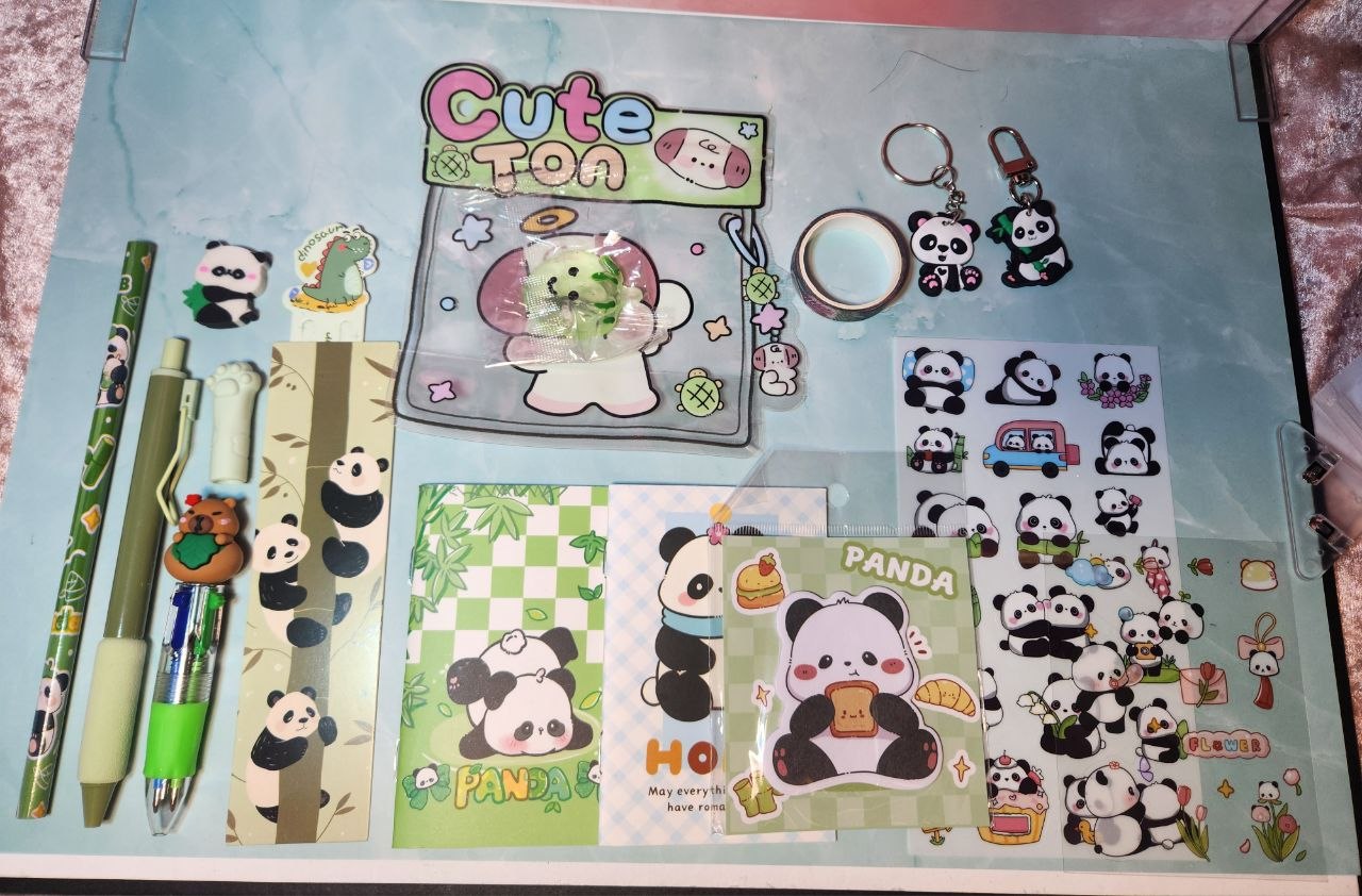 Lot papeterie kawaii 16 articles