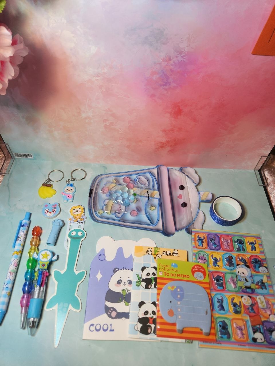 Lot papeterie kawaii 16 articles