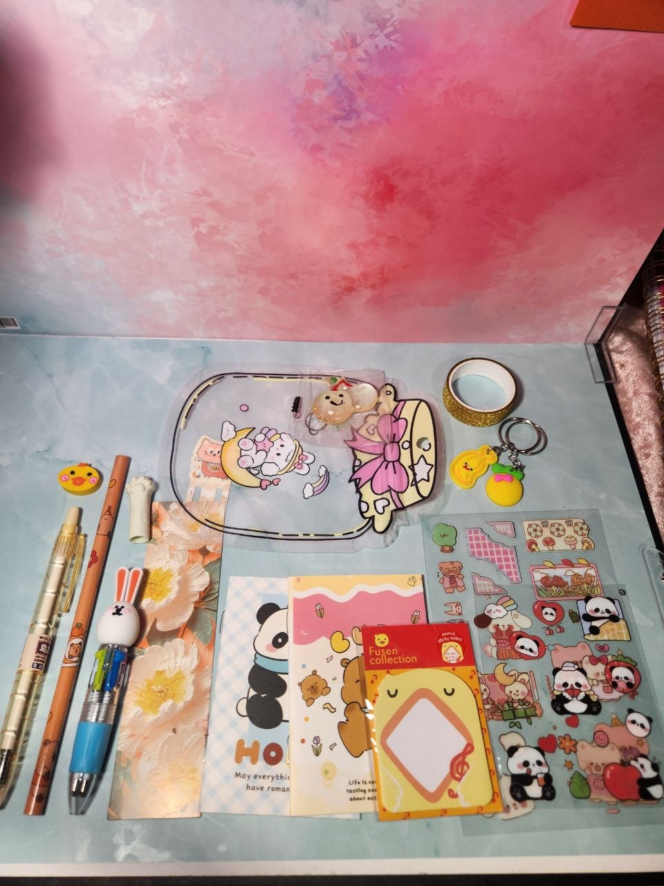 Lot papeterie kawaii 16 articles