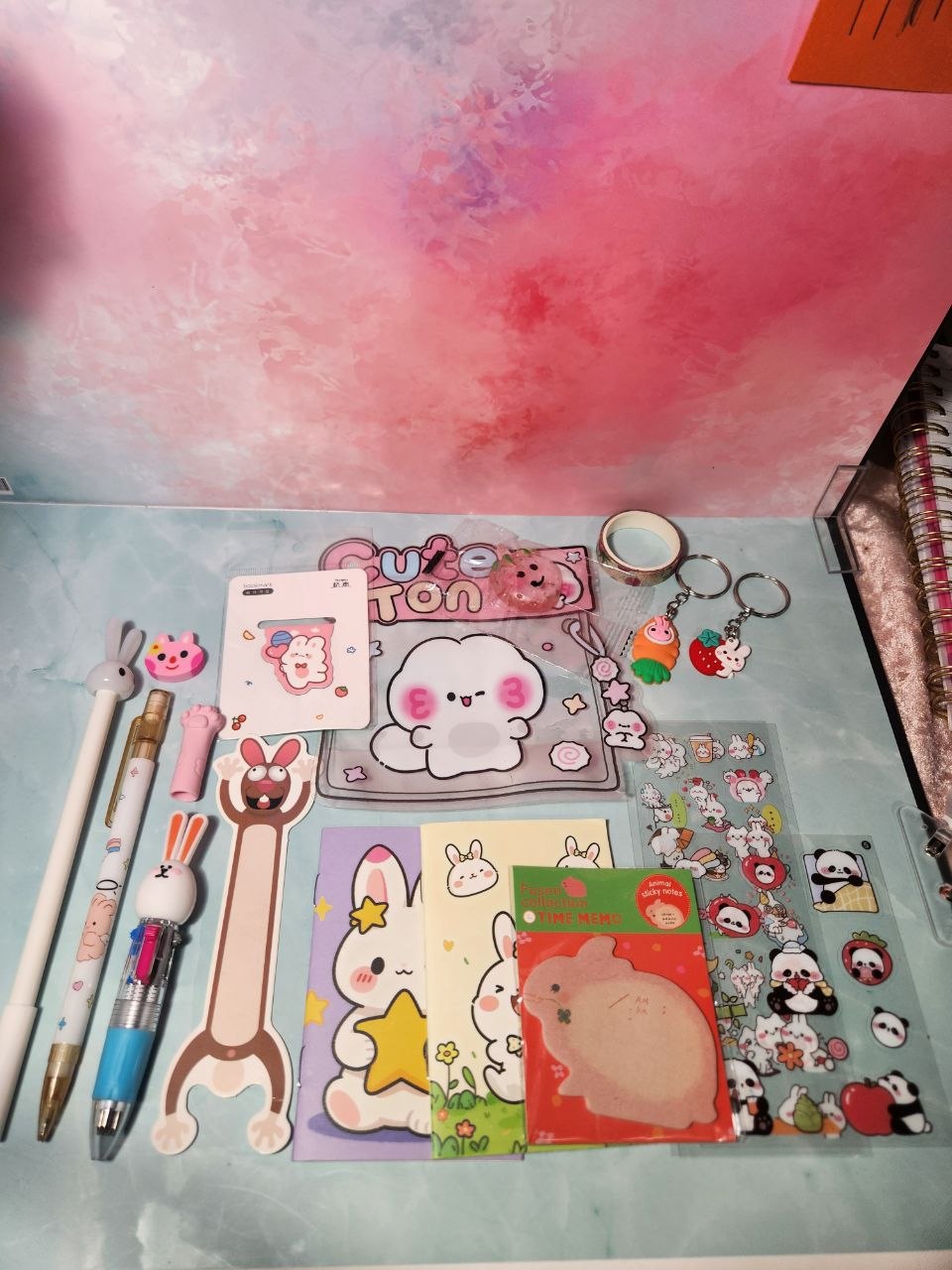 Lot papeterie kawaii 16 articles