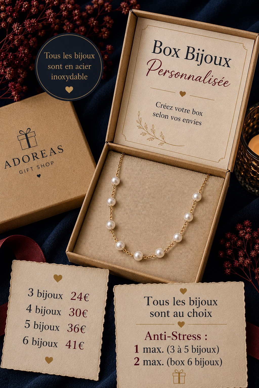 Box Bijoux Personnalisé